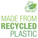 Made from Recycled Plastic icon Made from recycled plastic environmental friendly sustainable