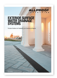 Surface water drainage brochure