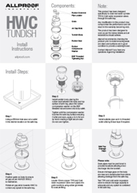 HWCT40 Install Guide HWCT, Not Water Cylinder, Aesthetic, NZ Plumbers, Allproof