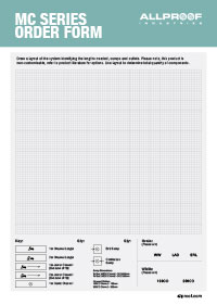 Commercial kitchen ss drain layout order document form