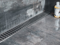 premium stainless steel vision linear channel drain