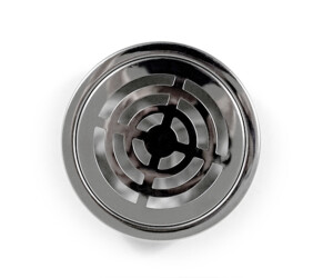 Pressed stainless plastic shower point drain grate Round