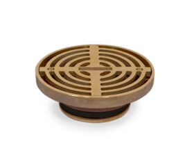 commercial bronze or stainless point drain street outdoor indoor grate base drainage surface 150x100mm