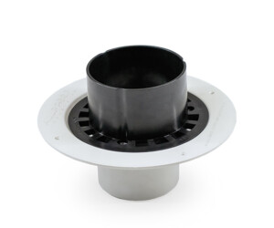 Allthrough roof and balcony drain plastic PVC flange Vinylrite