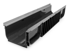 150mm Internal Depth Commercial Channel linear strip drain 150mm depth 1 metre length