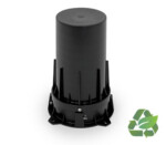 Cast in fire collar concrete floor passive fire protection fire stopping device recycled plastic