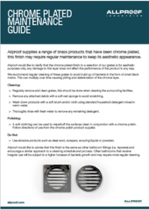 Chrome Plated Maintenance Guide