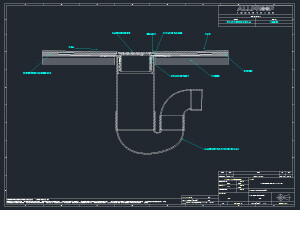Cyclone FWG Timber Install.dwg Cyclone, Floor Waste, NZ Plumbers,