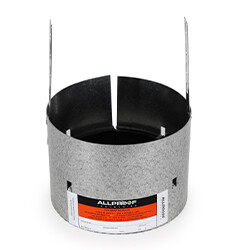 Drop in Fire Collar Extendable 150mm