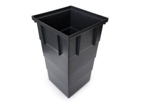 drainage drain pit sump water collection point plastic 350x600mm