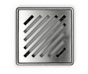 Stainless shower point drain bathroom diagonal