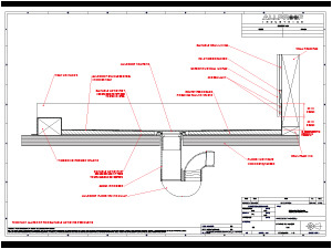 nz made exposed stainless shower tray install details