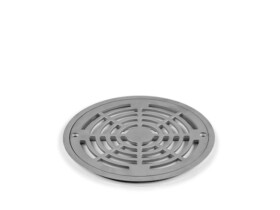 Sureflow Stainless Steel Flat Grate and Clamp Ring