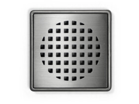 Stainless shower point drain bathroom globe