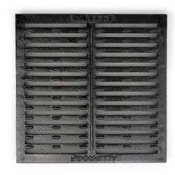 drainage drain pit sump water collection point cast iron heel proof grate