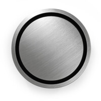 Stainless round shower point drain grate