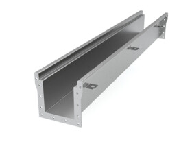 Stainless steel drain channel