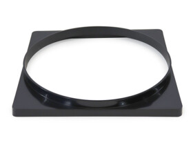 DP350A Plastic pit adapter square drainage square to round waste water surface drain drainage