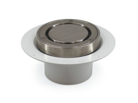 PVC PVC base security drain stainless steel tile floor waste