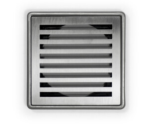 Stainless point drain bathroom straight