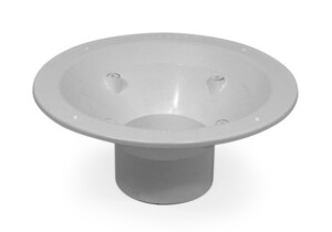 Sureflow roof drain internal gutter flat roof dome overflow grate heat membrane drainage 100mm