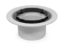 150mm Clamping Collar 150mm podium Sureflow roof drain internal gutter flat roof dome overflow grate heat membrane drainage