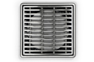 Stainless shower point drain bathroom wedge wire