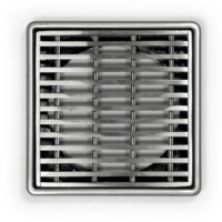 Stainless shower point drain bathroom wedge wire