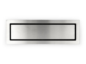 Stainless shower grate point drain channel slim long