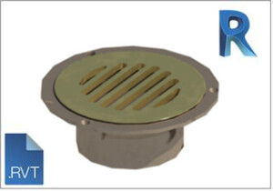 Bronze Vinyl Flange Revit