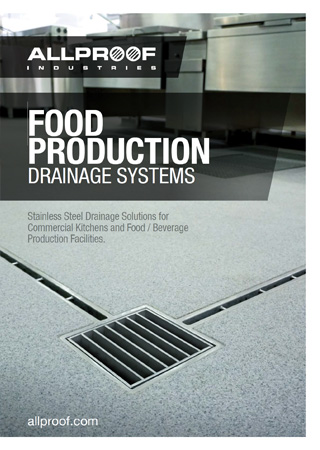 commercial food production drainage systems full brochure technical manual