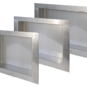 stainless steel shower shelf storage nook niche