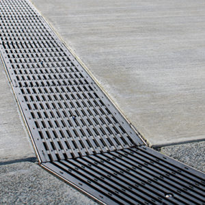 CC200 Commercial Channel Drain Exterior Surface Drainage Linear Strip Drain