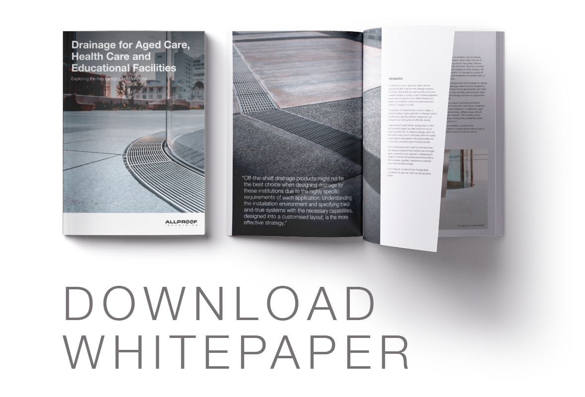 article whitepaper institutional drainage education healthcare