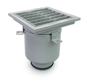 commercial kitchen stainless steel water trap sump