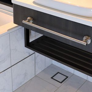 tile insert grate drain square under sink bathroom shower product slider image
