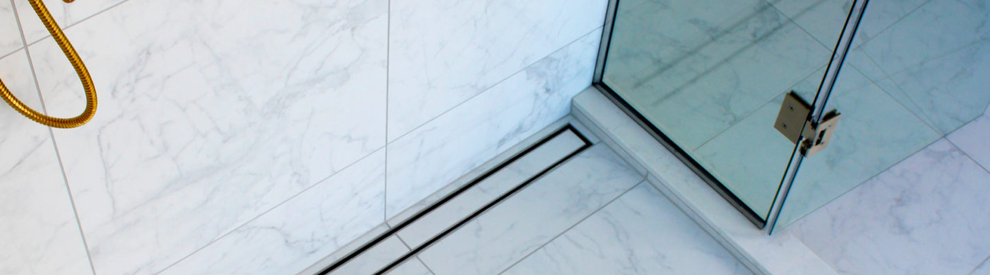 Cordis hotel bathroom shower drain tray tile insert grate linear strip drainage